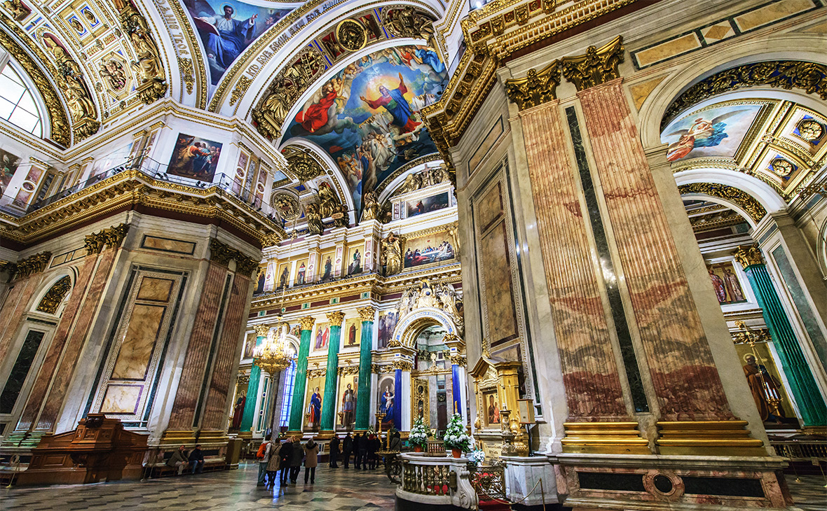 Isaakskathedrale innen